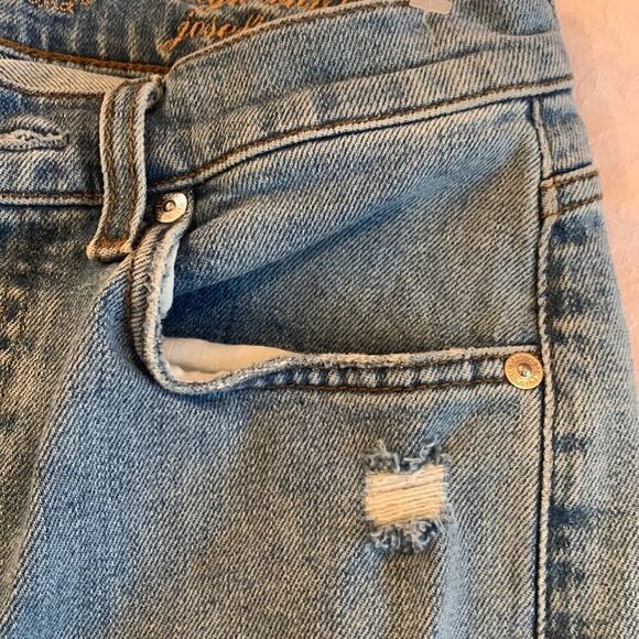 7 for all Mankind Josefina Two-toned High Waisted Jeans Size 25 - Picture 10 of 16